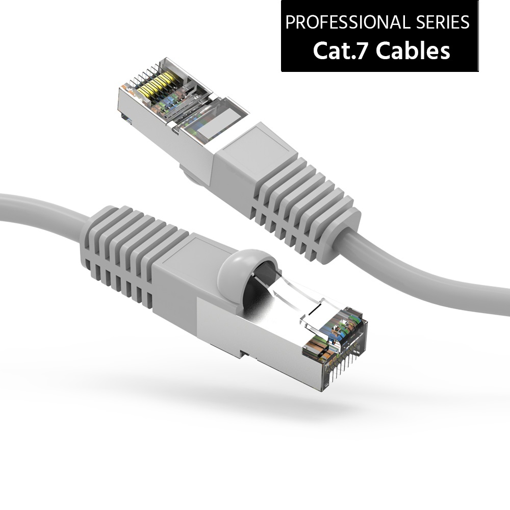 5Ft Cat7 Shielded (SSTP) 600MHz Ethernet Network Booted Cable Gary
