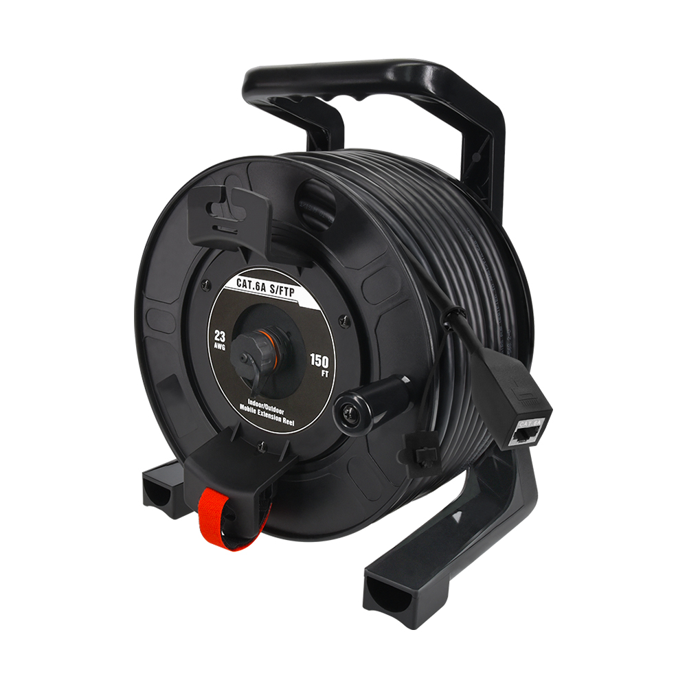 Cat.6A S/FTP Retractable Mobile Extension Reel img