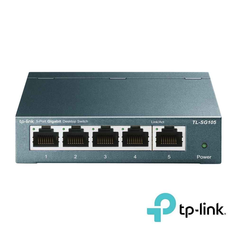 5-Port  10/100/1000Mbps Desktop Gigabit Switch (TP-Link SG105)