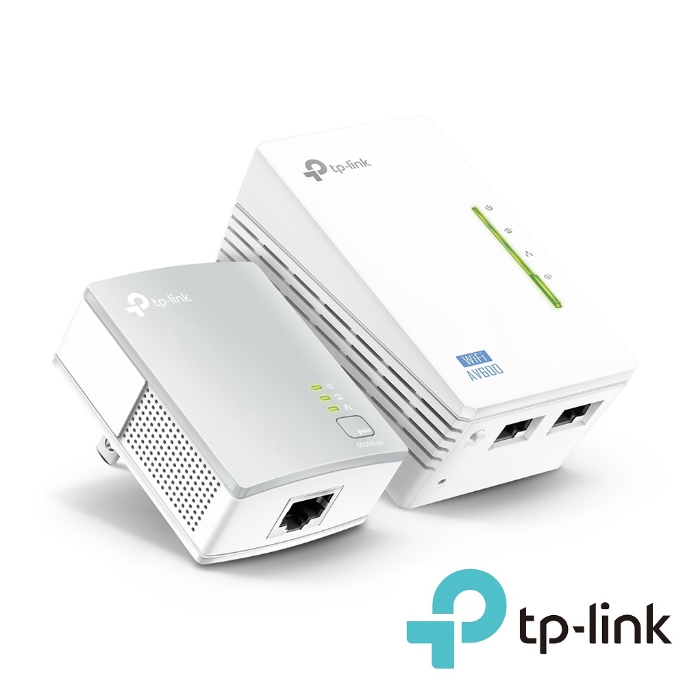300Mbps Wi-Fi Range Extender Powerline Edition (TP-Link WPA4220KIT)