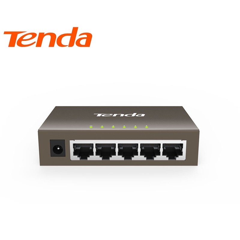 5-port 10/100/1000Mbps Gigabit  Ethernet Switch Tenda (TEG1005D)