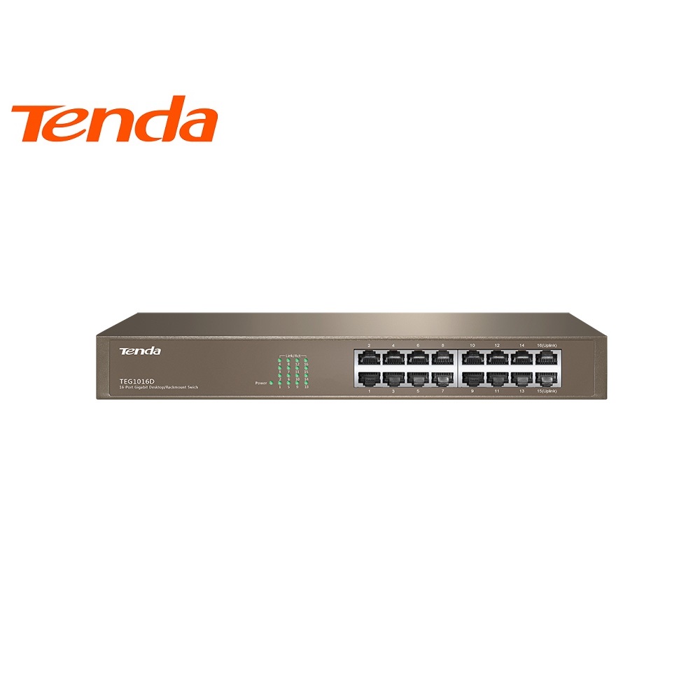 16-Port Gigabit Ethernet Switch Tenda (TEG1016D v6.0)