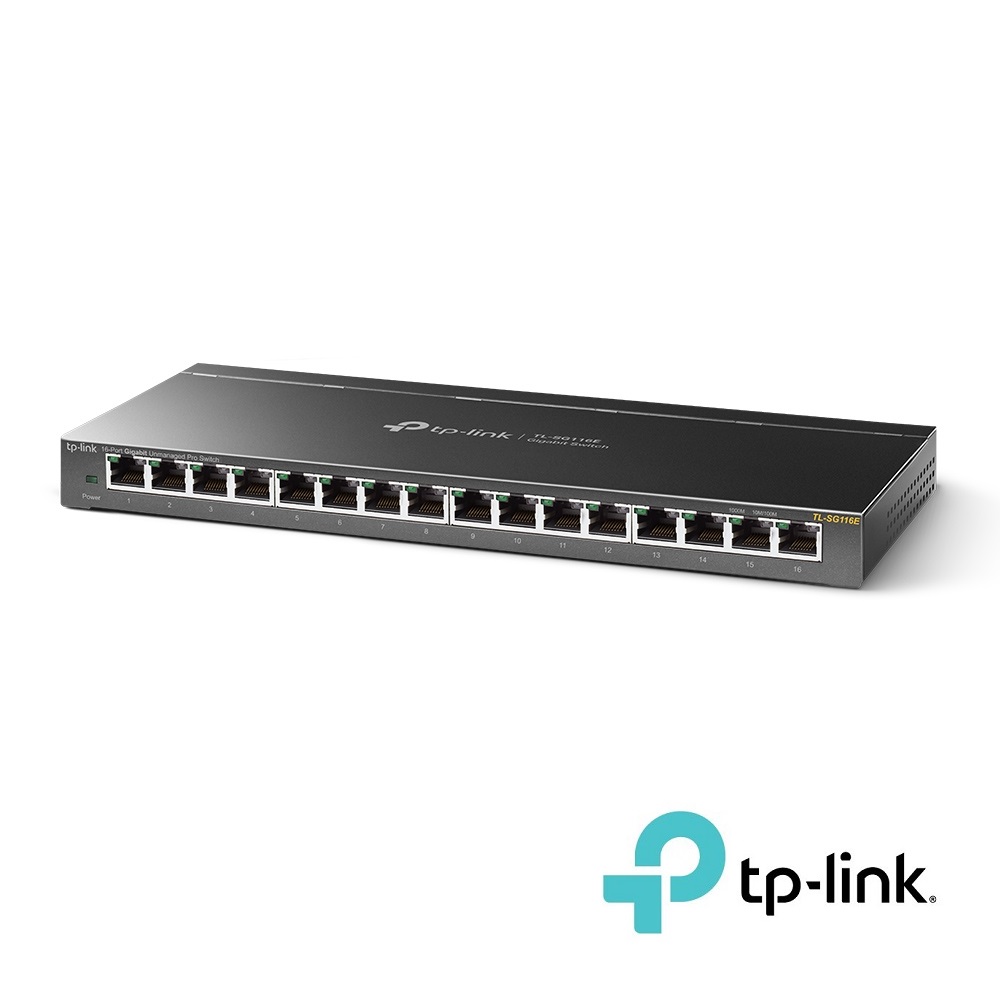 16-Port Gigabit Unmanaged Pro Switch TP-Link TL-SG116E