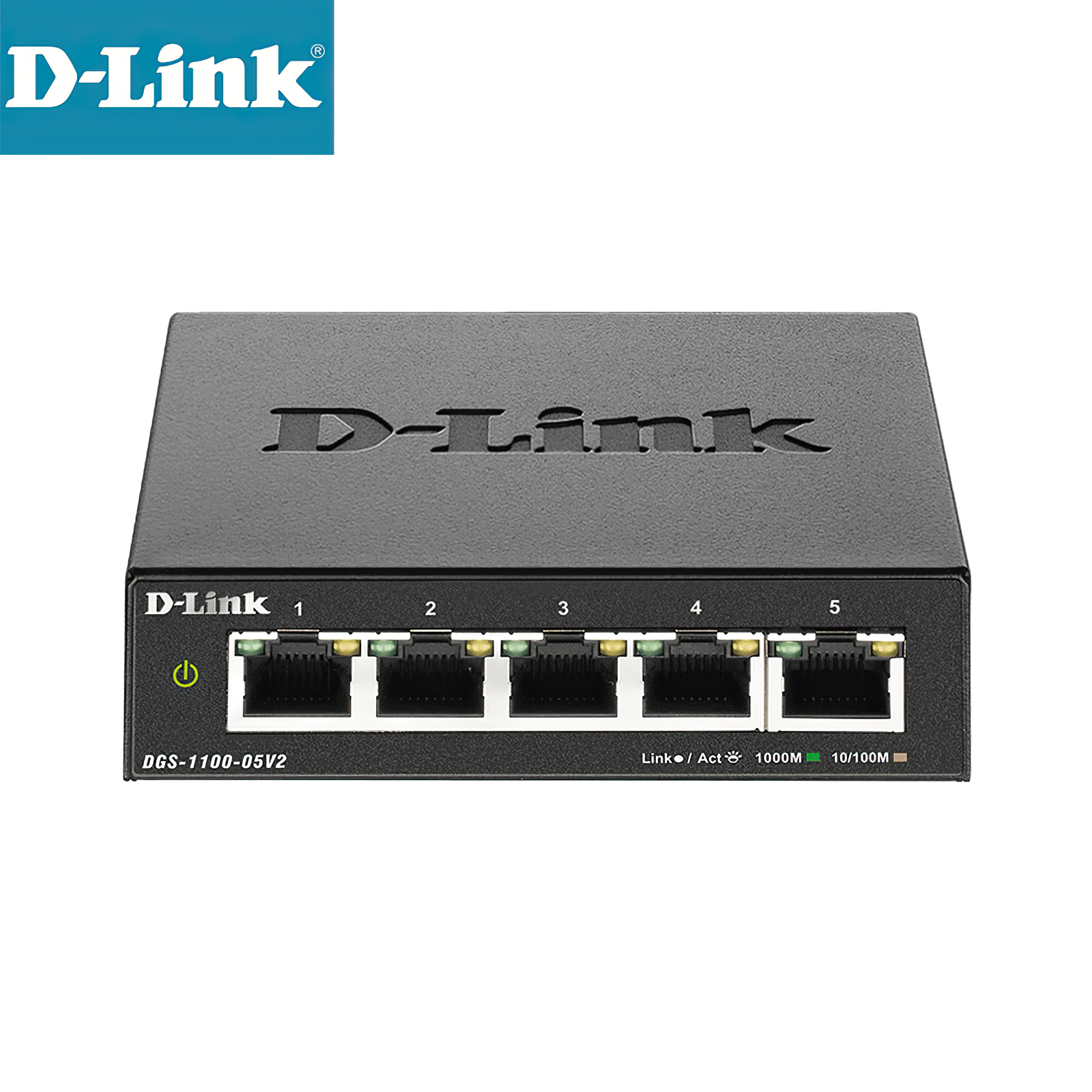 5 Port Gigabit Smart Managed Switch D-Link DGS-1100-05V2