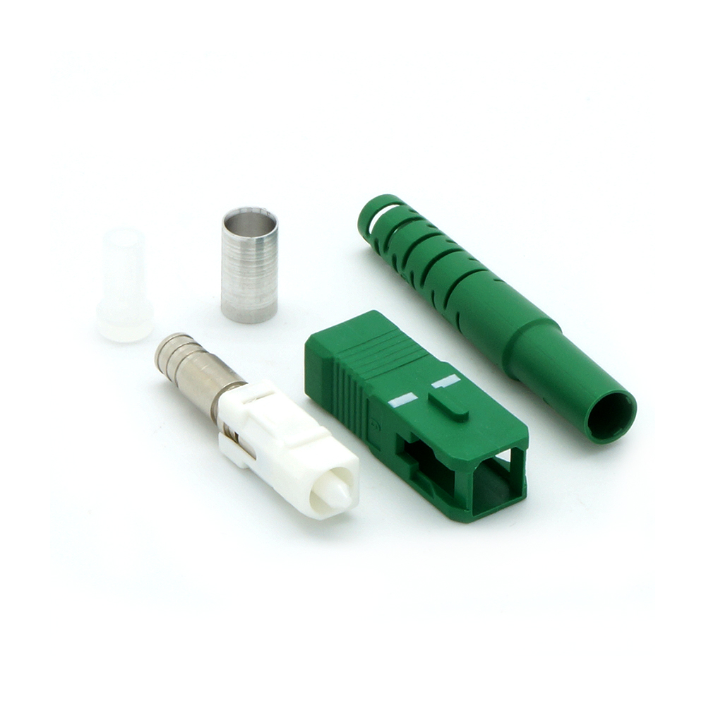 SC/APC Singlemode Simplex Connector 5mm Green (10pack)