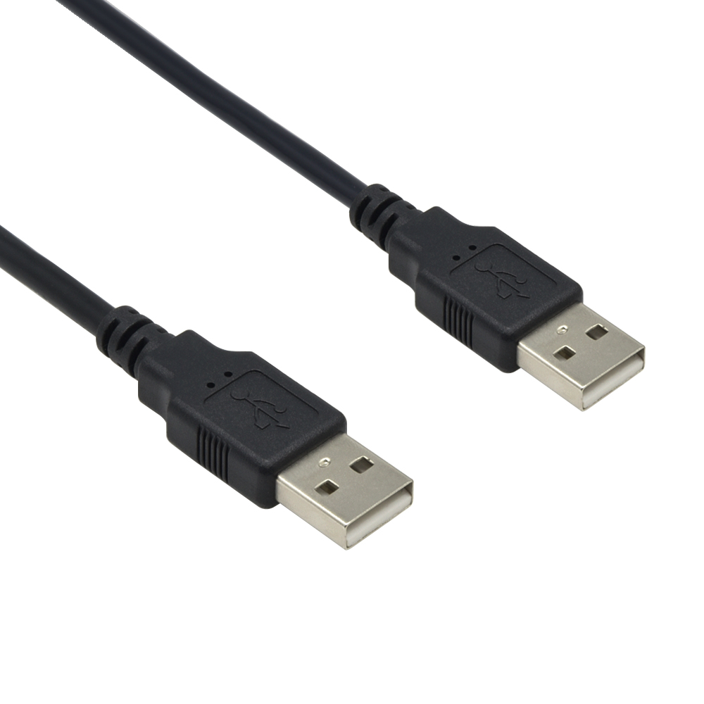 15Ft A-Male to A-Male USB2.0 Cable Black