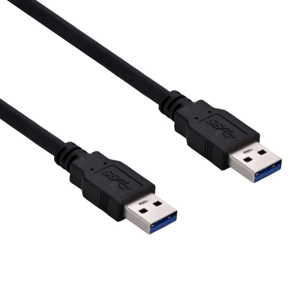 3Ft USB3.0 A-Male to A-Male Black