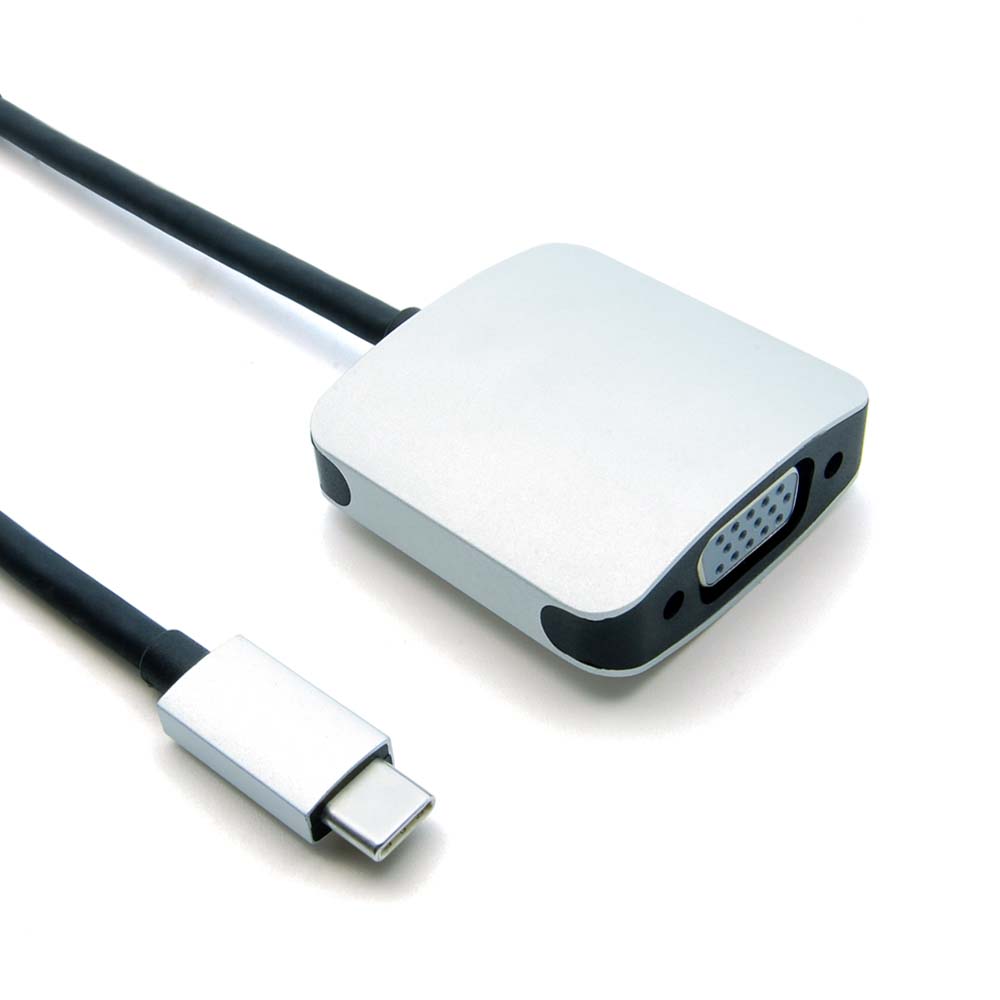 USB Type C Male to VGA Female Video Adapter