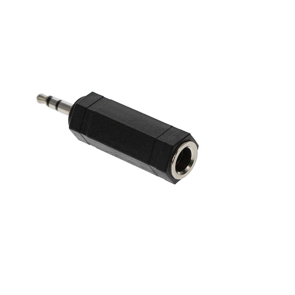 3.5mm Stereo Plug to 1/4 inch Stereo Jack Adapter