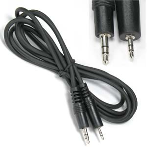 6Ft 3.5mm Stereo-M/2.5mm Stereo-M Speaker/Headset Cable