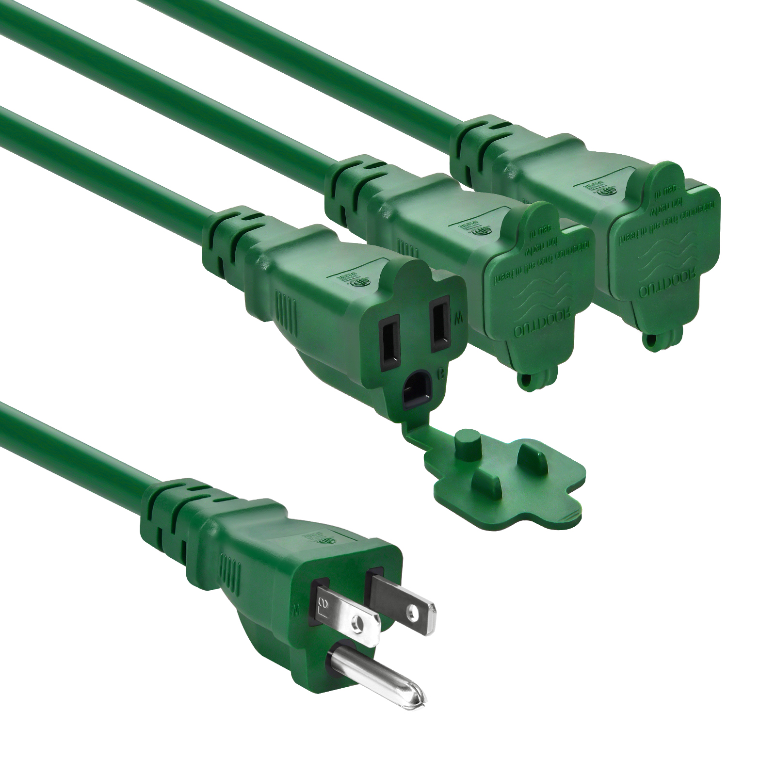 23FT 14/3 STW Green Triple Line " W" Cord - AD190723